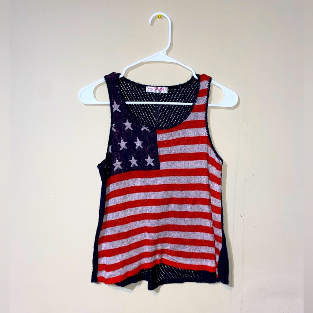 American Flag Top